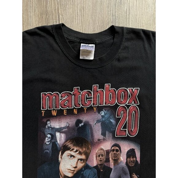 Vintage Matchbox Twenty 20 Everclear Band Tee Tour Concert Rare 2XL Black - Picture 3 of 16